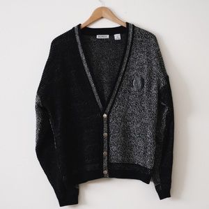 VINTAGE YING YANG CARDIGAN